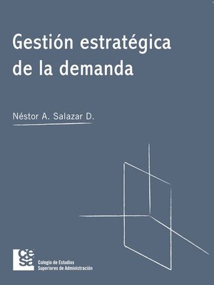 cover image of Gestión estratégica de la demanda